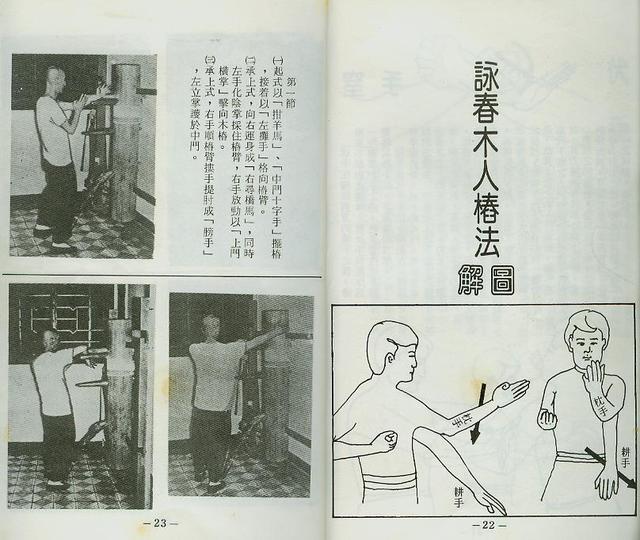 《叶问亲传116式永春木人桩法》中文简体印刷版