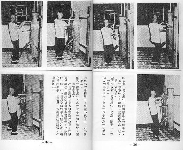 《叶问亲传116式永春木人桩法》中文简体印刷版